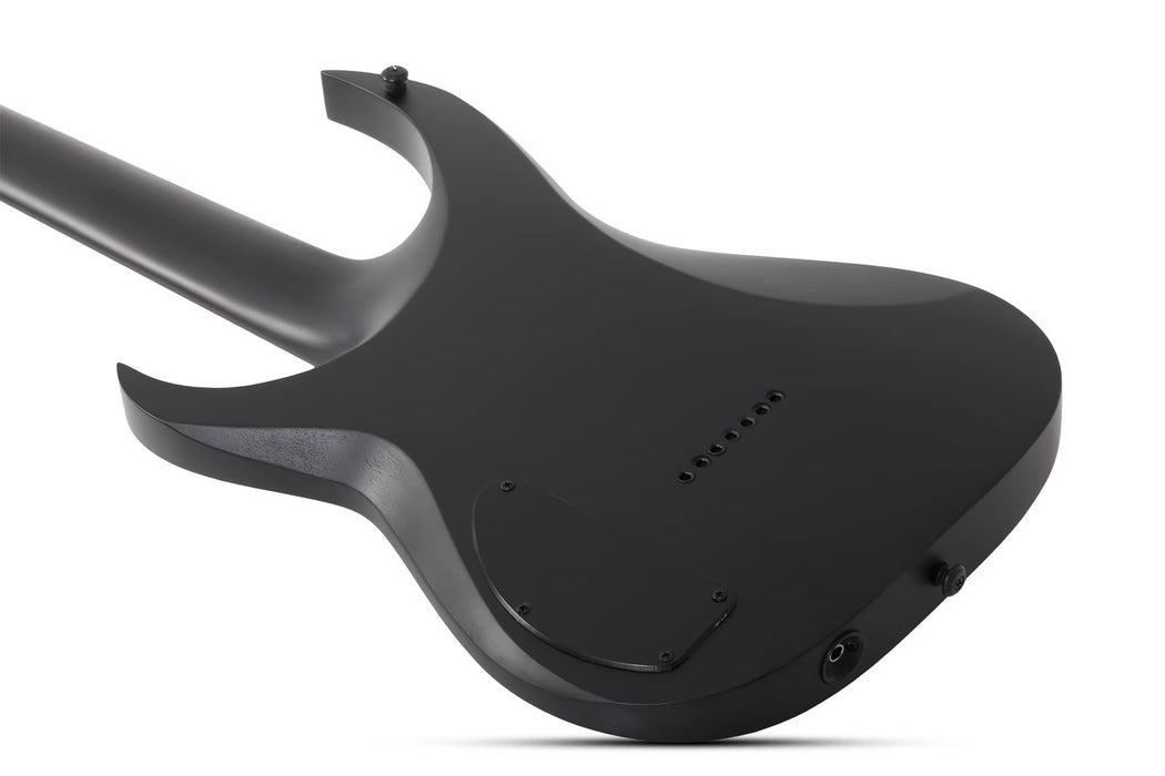 Schecter Km-7 MK-III Ex Electric Guitar, Satin Black Open Pore