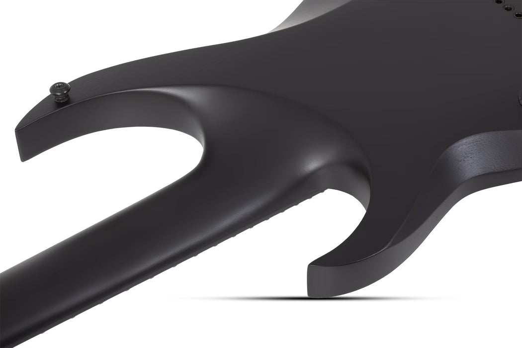 Schecter Km-7 MK-III Ex Electric Guitar, Satin Black Open Pore