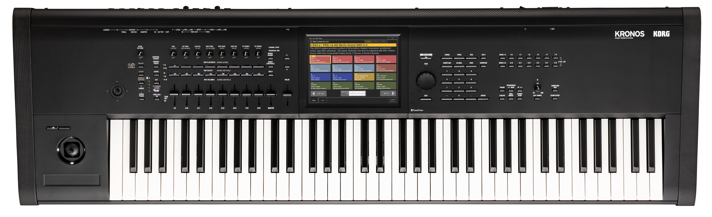 Korg 73-Key Dynamic Synthesizer Workstation w/9 Distinct Sound Engines
