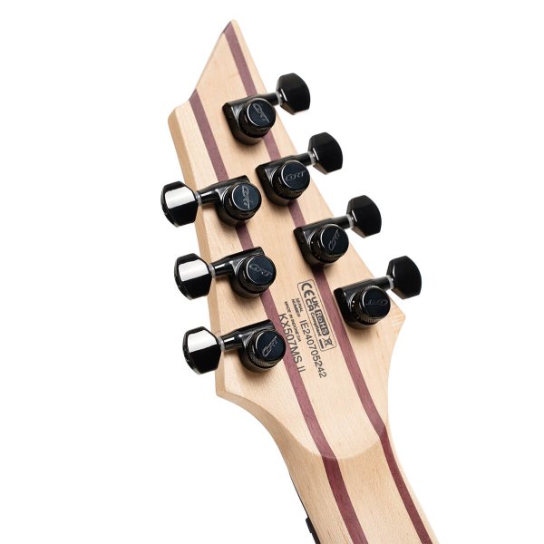 Cort KX507MS-NBB KX Series Electric Guitar, Pale Moon