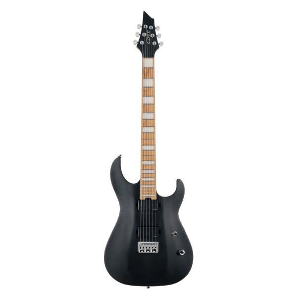 Cort KX600-INFINITE-BAG-BKS KX Series Electric Guitar, Infinite Black Satin