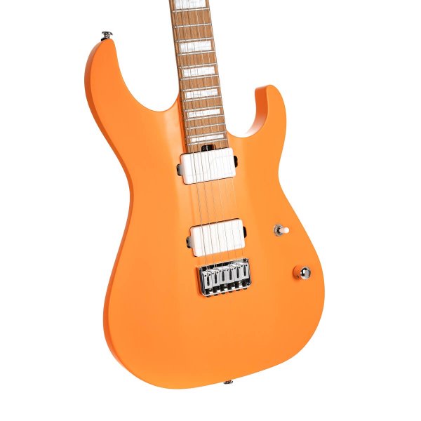 Cort KX600-INFINITE-BAG-OCS KX Series Electric Guitar, Orange Crush Satin
