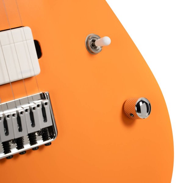 Cort KX600-INFINITE-BAG-OCS KX Series Electric Guitar, Orange Crush Satin