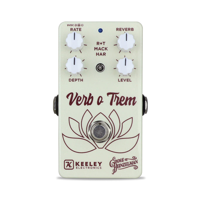 Keeley VERB-O-TREM Reverb/Tremolo Pedal Eddie Heinzelman Edition