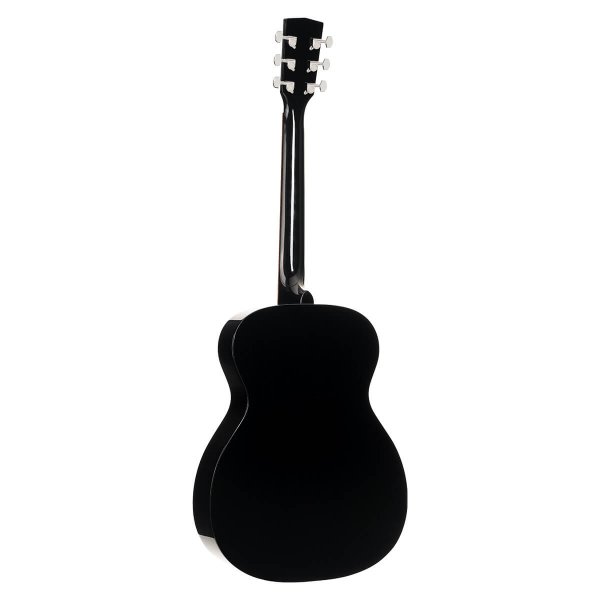 Cort L60-BK Luce Series Acoustic Guitar, Black Gloss
