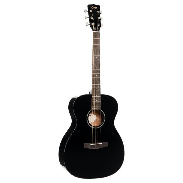 Cort L60-BK Luce Series Acoustic Guitar, Black Gloss