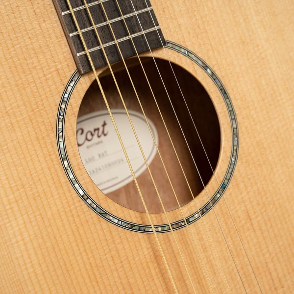 Cort L60-NAT Luce Series Acoustic Guitar, Natural Gloss