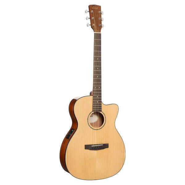 Cort L60CE-NAT Luce Series Acoustic-Electric Guitar, Natural Gloss
