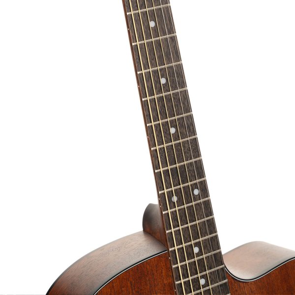 Cort L60MCE-OP Luce Series Acoustic-Electric Guitar, Mahogany Open Pore
