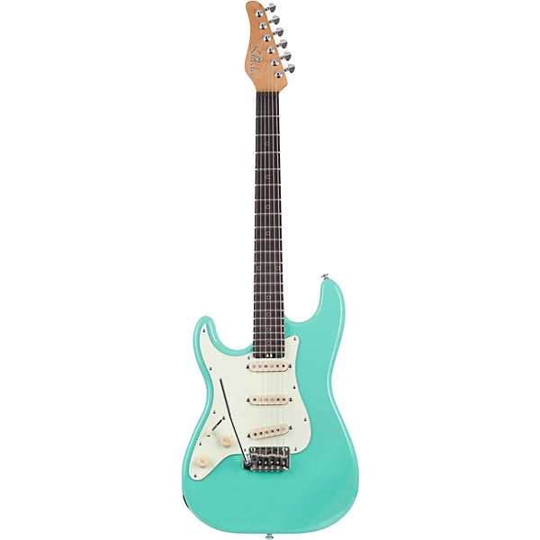 Schecter Nick Johnston Trad- SSS Left-Handed Atomic Green