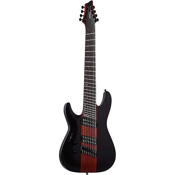 Schecter C-8 Rob Scallon Left-Handed Satin Dark Roast