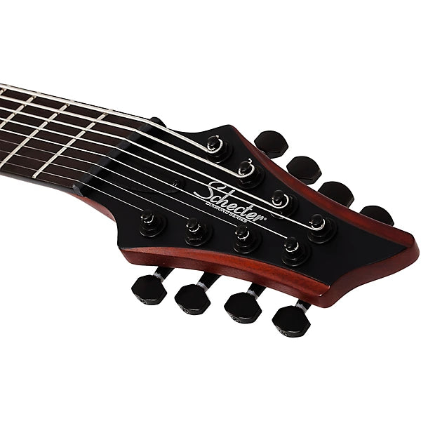 Schecter C-8 Rob Scallon Left-Handed Satin Dark Roast