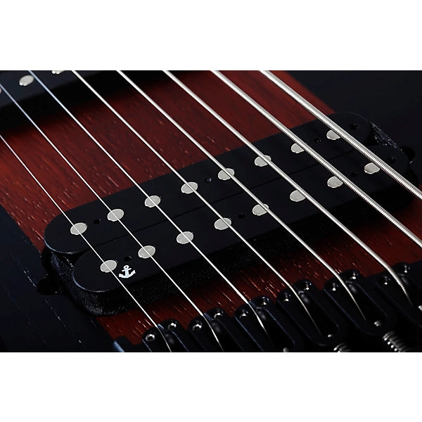 Schecter C-8 Rob Scallon Left-Handed Satin Dark Roast