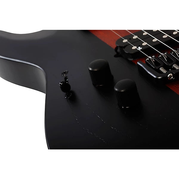 Schecter C-8 Rob Scallon Left-Handed Satin Dark Roast