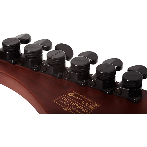 Schecter Traditional Pro Electric Guitar w/ Roasted Maple Fretboard Transparent Blue Burst