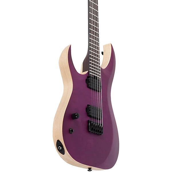 Schecter John Browne Tao-6 Left-Handed Satin Trans Purple