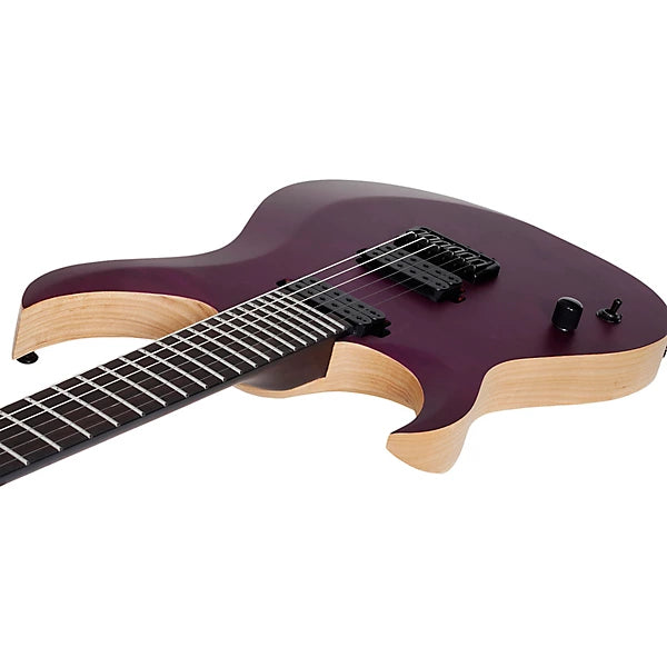 Schecter John Browne Tao-6 Left-Handed Satin Trans Purple