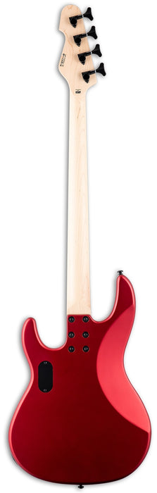 ESP LTD AP-4 4-String Electric Bass, Candy Apple Red Satin