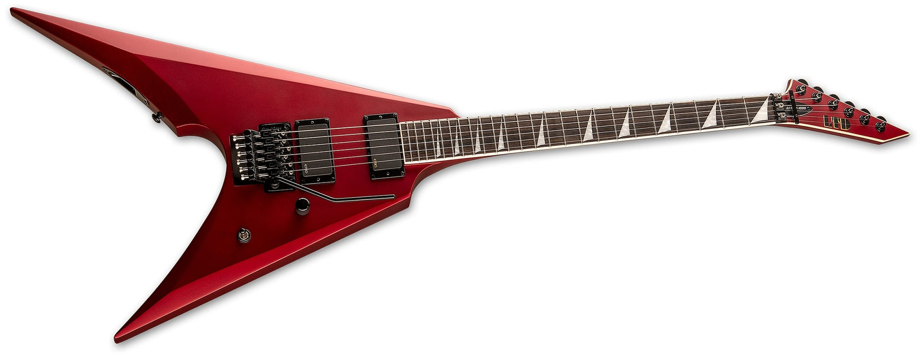 ESP LTD Arrow-1000 Candy Apple Red Satin