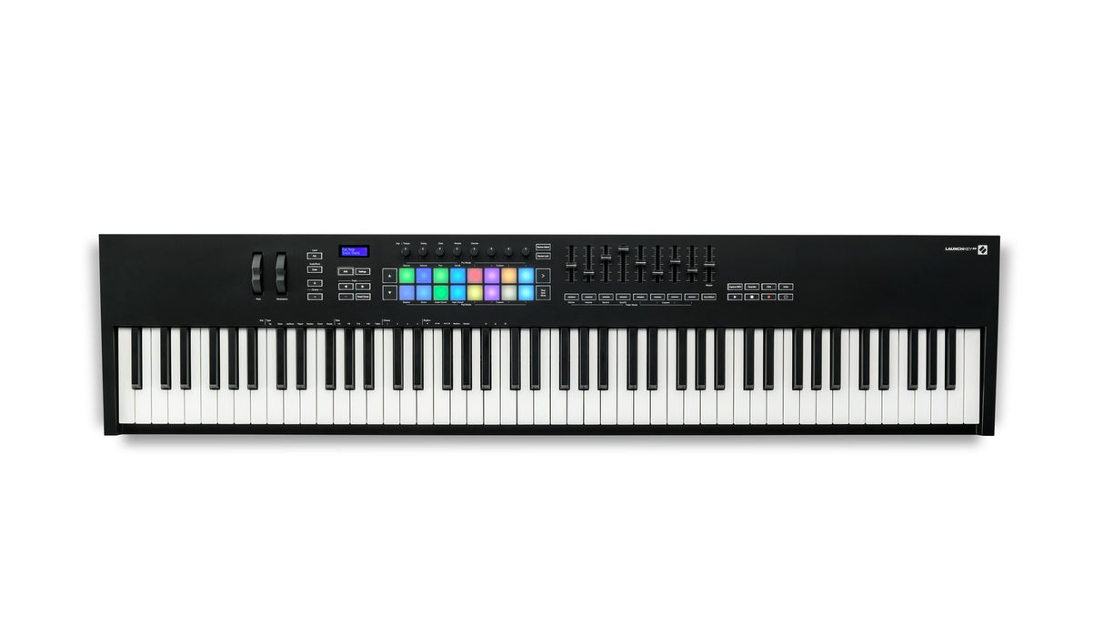 Novation 88-Key MIDI Keyboard Controller With Semi-weighted Keys