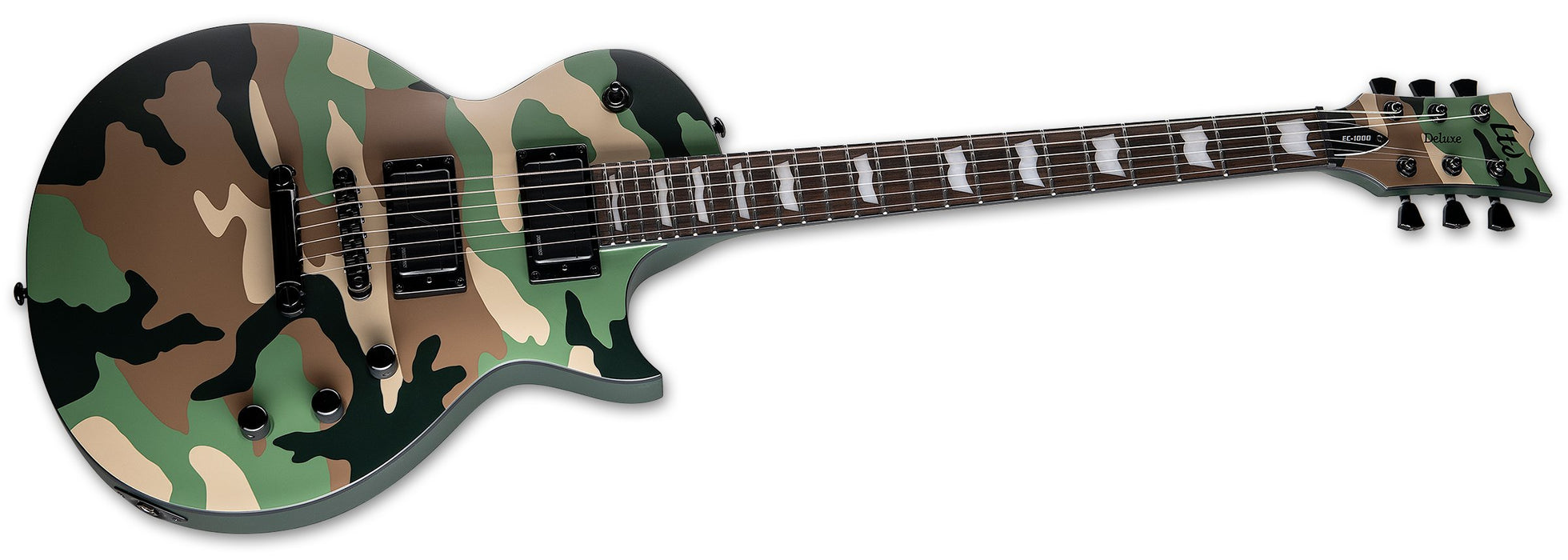 ESP LTD EC-1000, Woodland Camo Satin