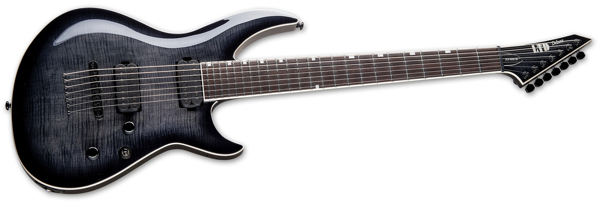 ESP LTD H3-1007 Baritone, See-through Black Sunburst