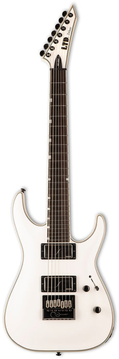 ESP MH-1007 Evertune Electric Guitar, Snow White