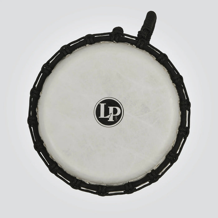 Latin Percussion World 7 Rope Circle Djembe Blue Marble