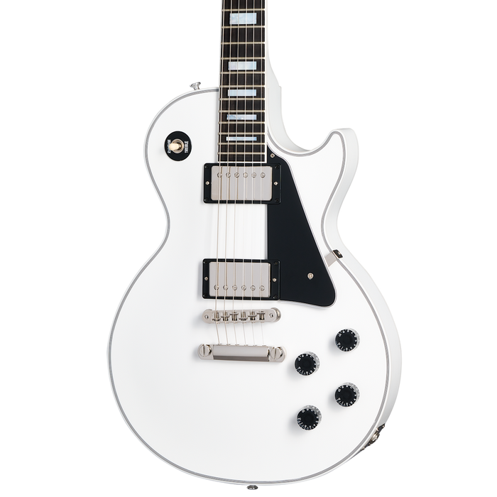 Gibson Les Paul Custom Ebony Fingerboard Left-handed, Alpine White