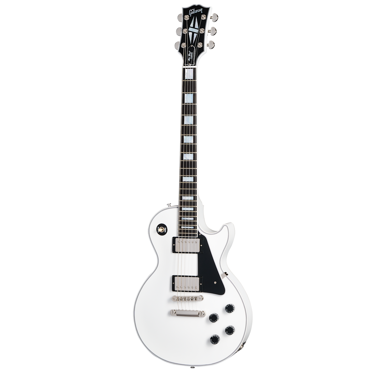 Gibson Les Paul Custom with Ebony Fingerboard, Alpine White for