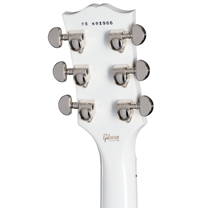 Gibson Les Paul Custom Ebony Fingerboard Left-handed, Alpine White