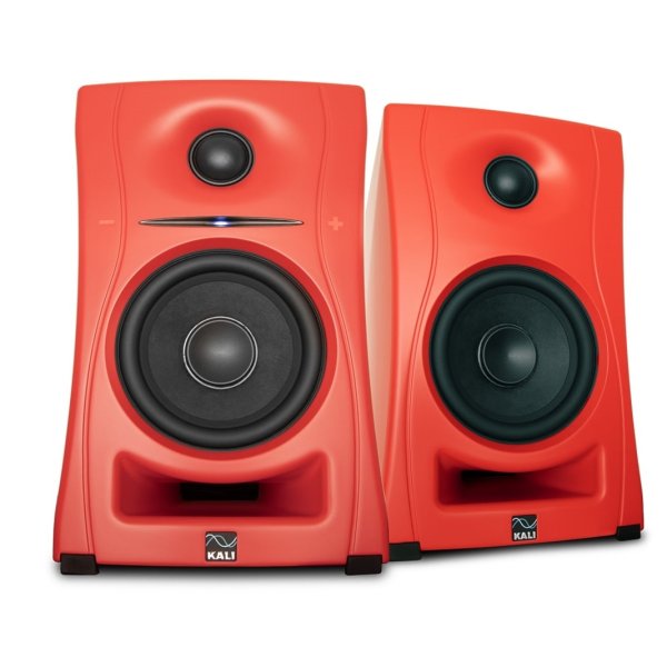 Kali Audio 4.5" Ultra Nearfield Monitor System With Bluetooth, Red (Pair)