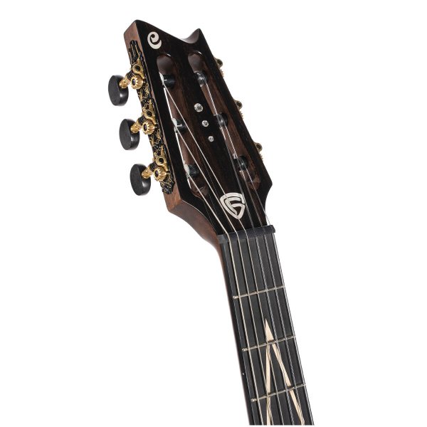 Cort LUXE-NYLONII-BKB-CASE Luxe Nylon Frank Gambale Signature Acoustic Guitar
