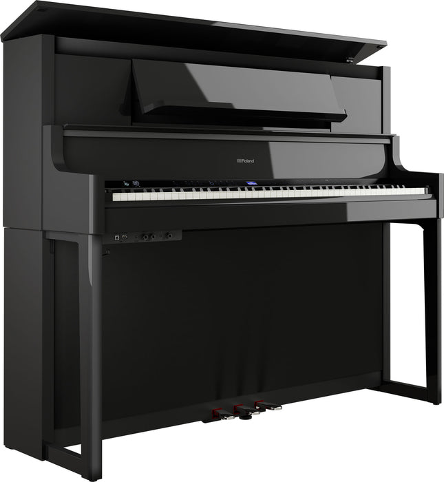 Roland LX-9-PE-WS Premium Upright Digital Piano - Polished Ebony