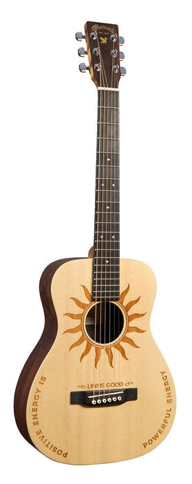 Martin Acoustic Guitar LX2 Life is Good w/Softshell