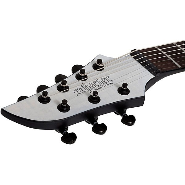 Schecter Km-7 Mk-III Legacy Left-Handed Transparent White Satin