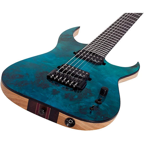 Schecter Km-7 Mk-III Artist Lagoon Fade