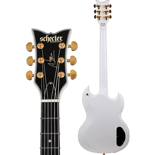 Schecter Zv-H6Llyw66D Left-Handed White