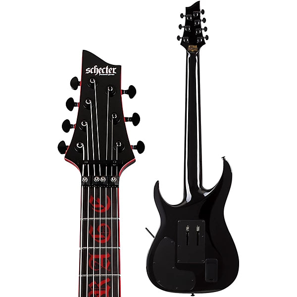 Schecter Sullivan King Banshee-7 Fr Sustainiac Obsidian Blood