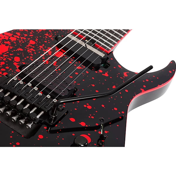 Schecter Sullivan King Banshee-7 Fr Sustainiac Obsidian Blood