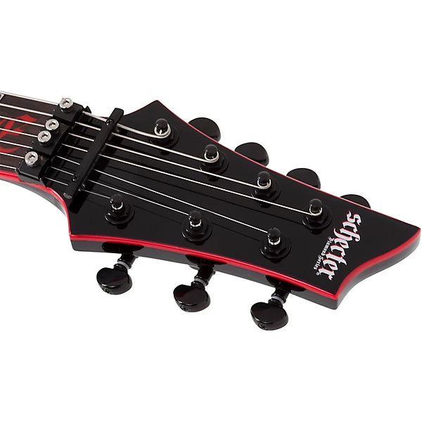 Schecter Sullivan King Banshee-7 Fr Sustainiac Obsidian Blood