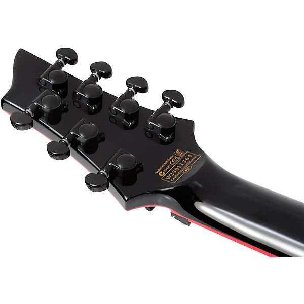 Schecter Sullivan King Banshee-7 Fr Sustainiac Obsidian Blood