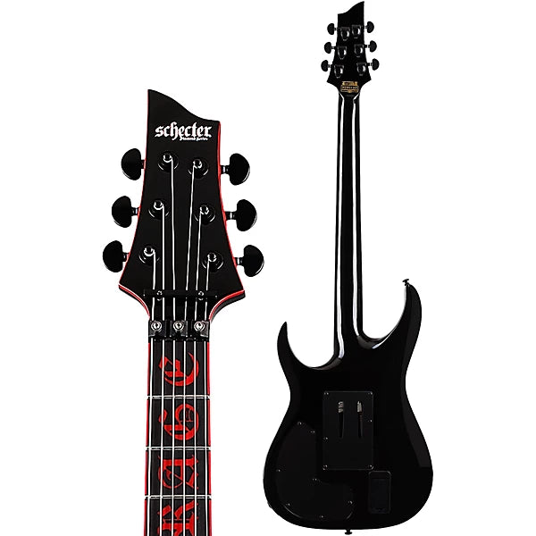 Schecter Sullivan King Banshee-6 Fr Sustainiac Obsidian Blood