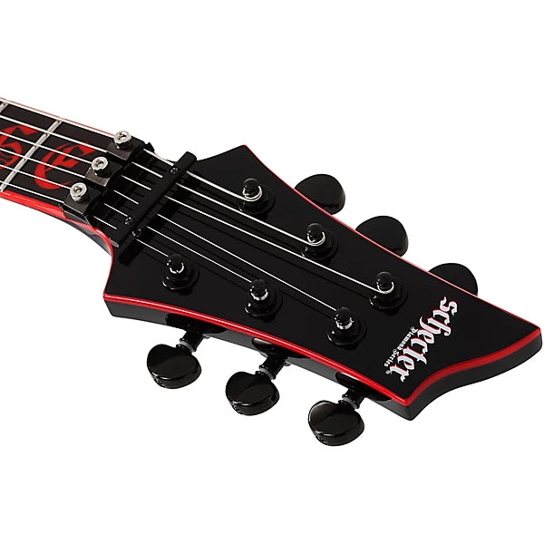 Schecter Sullivan King Banshee-6 Fr Sustainiac Obsidian Blood