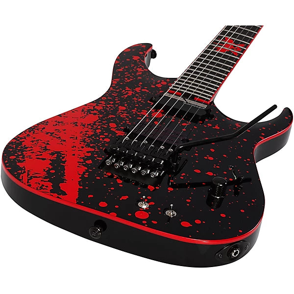 Schecter Sullivan King Banshee-6 Fr Sustainiac Obsidian Blood