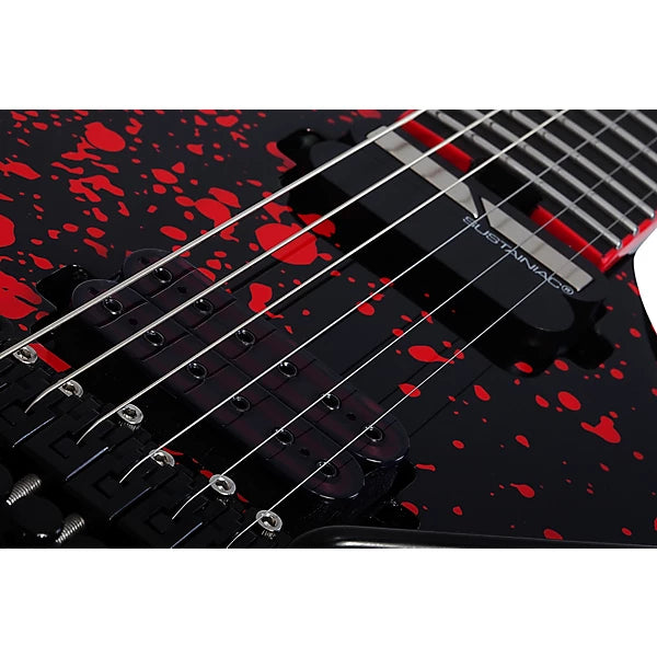 Schecter Sullivan King Banshee-6 Fr Sustainiac Obsidian Blood