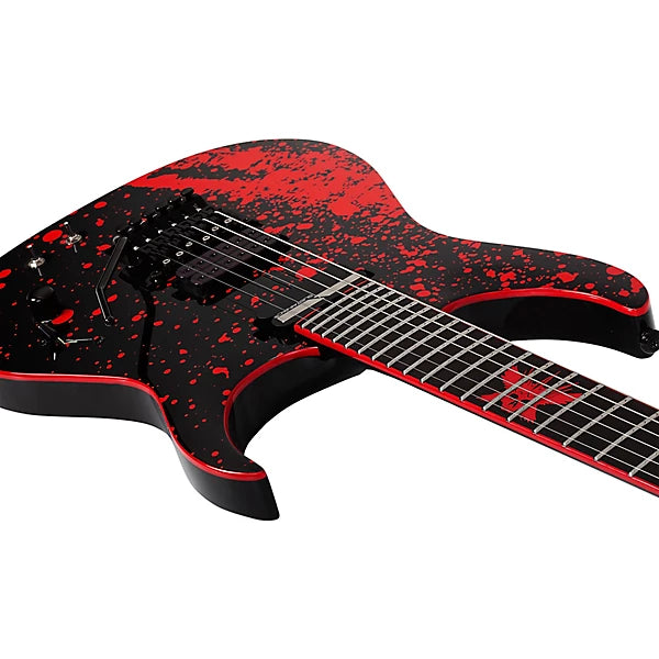 Schecter Sullivan King Banshee-6 Fr Sustainiac Obsidian Blood