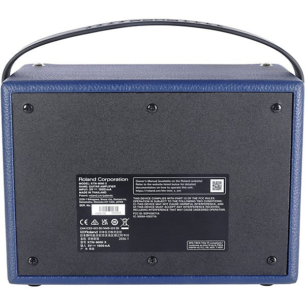 Boss Katana Mini X Guitar Amplifier, Blue