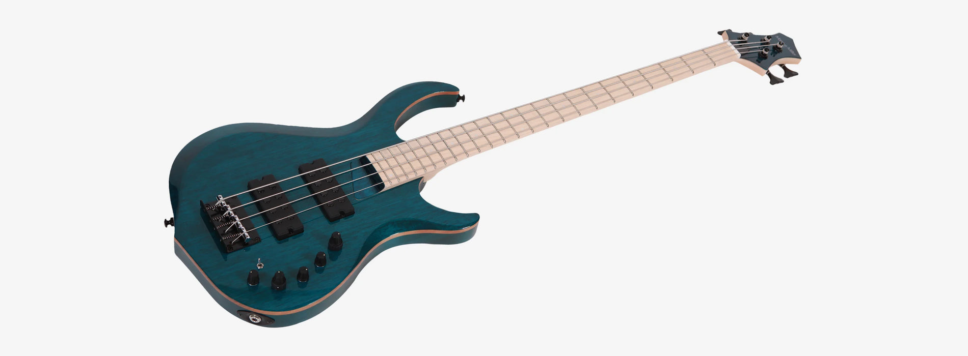 Sire Marcus Miller M2 4-String 2nd Gen Electric Bass, Trans Blue