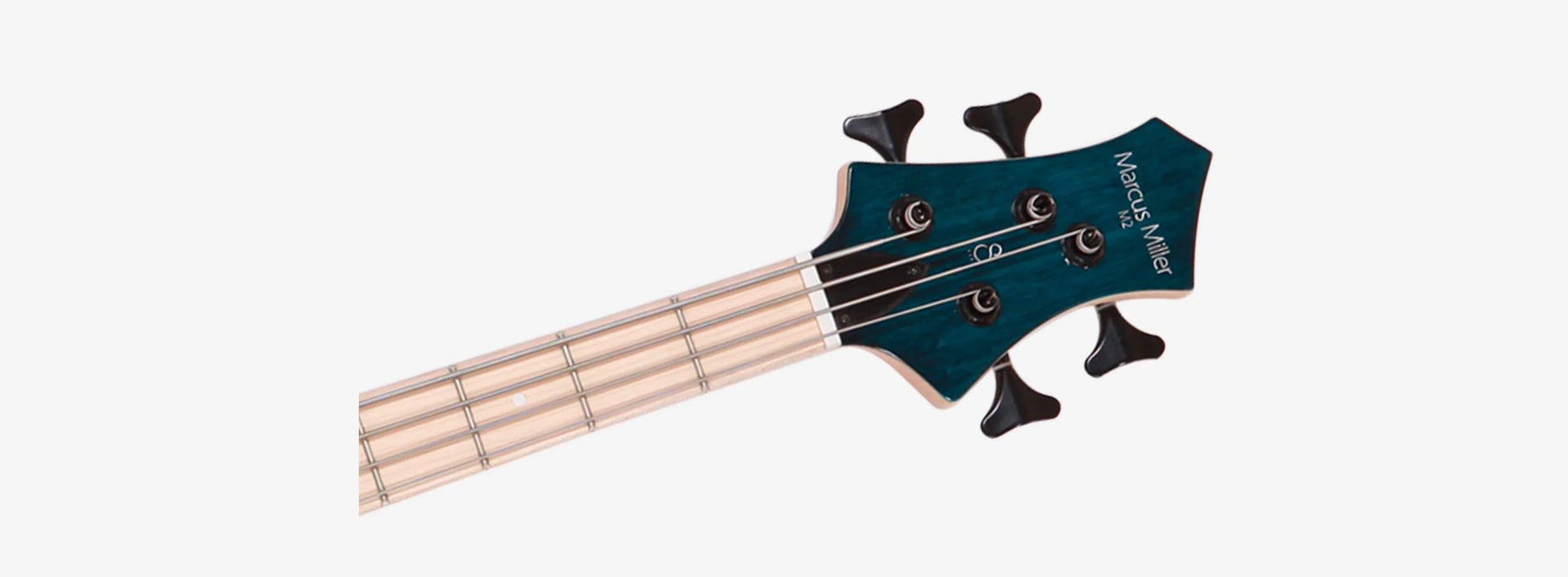 Sire Marcus Miller M2 4-String 2nd Gen Electric Bass, Trans Blue